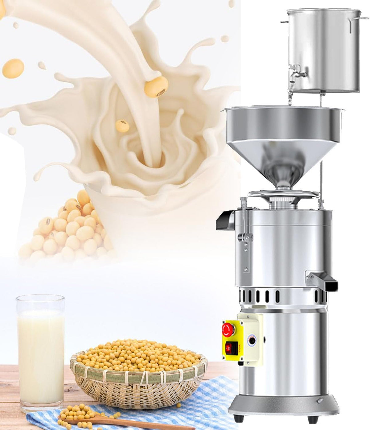 Macinini, 750 W, 40 kg, 96 mm, Argento, acciaio inox