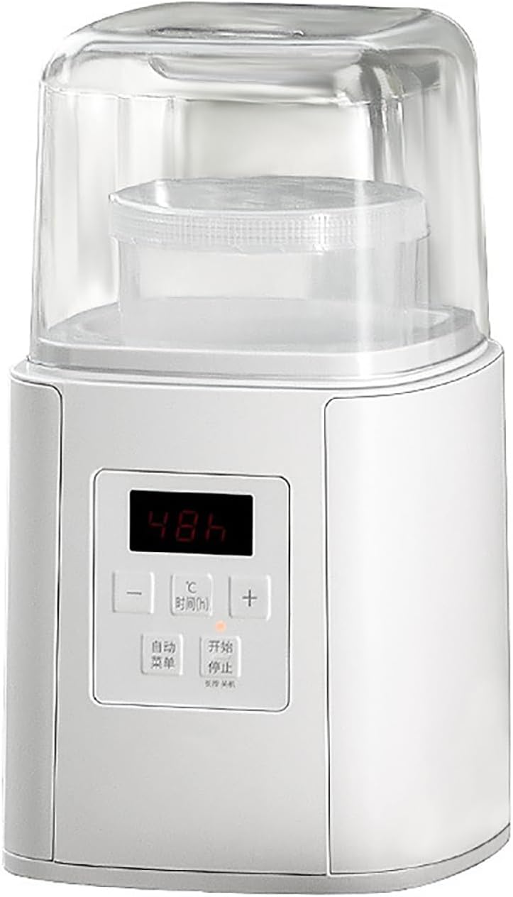 ROHCGHC, Yogurtiere, 900 ml, 29°C, 27,6 cm, Nero, vano contenitore, timer