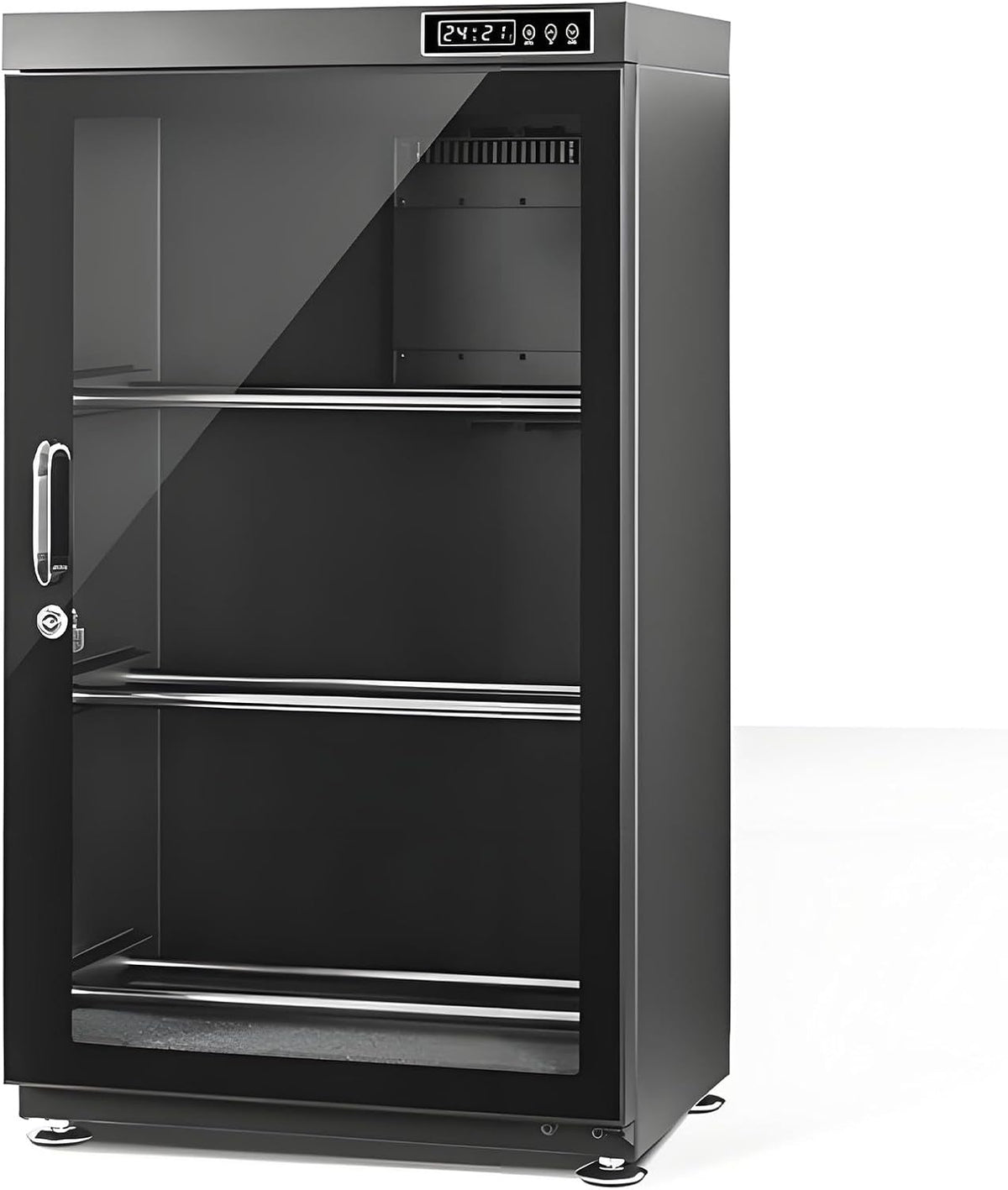 Armadio, KRYANFEN, 115 L, 62,5 × 43 × 29 cm, 10 W, Bianco, acciaio inox