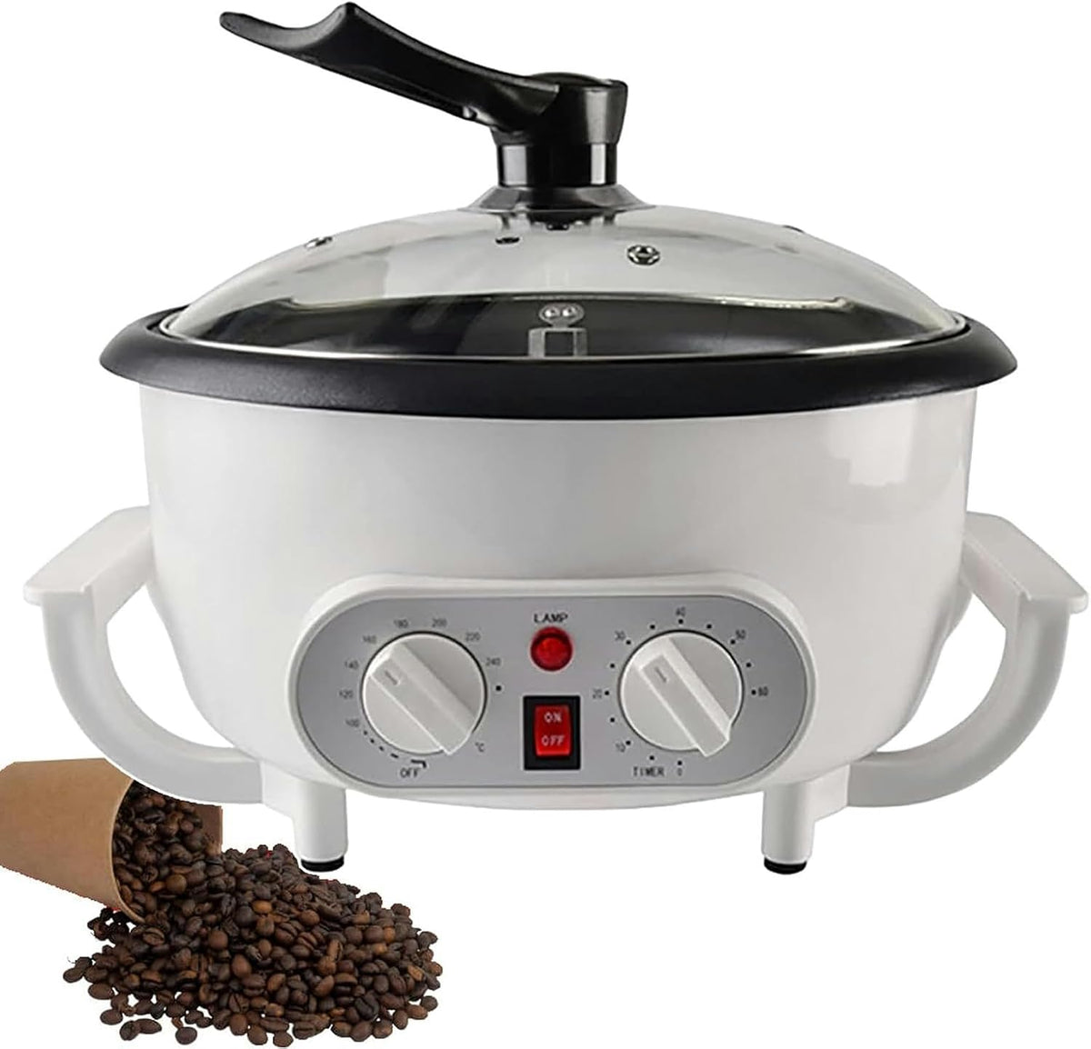Macchine combinate caffè e espresso, 300G, 300 G, 0-240°C, 1200 W, Nero, timer