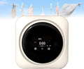 Lissontine, Lavatrice, 45 dB, Bianco, acciaio inox, autopulizia, motore inverter, 2 in 1
