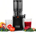 Fretta, Estrattori succo albero singolo masticatori, 250 W, 135 mm, 1,8 litri, Nero, acciaio inox