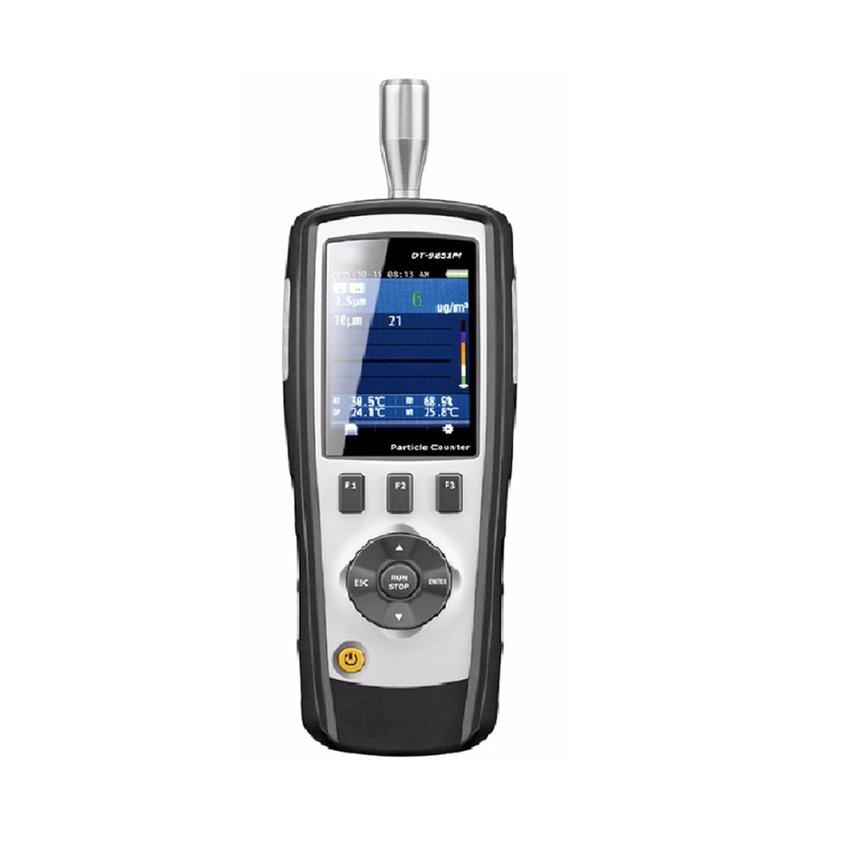 MMHHHG, Misuratori del flusso d'aria, PM0.3, 10 m, 2.83 L, Bianco