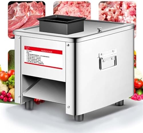 MCXSOGDAP, Tritacarne, 150 kg, 850 W, 35 cm, Argento, acciaio inox