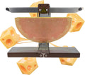 PRECISTECH, Piastre per Raclette, 900 w, 40 cm, 29 cm, Nero, acciaio inox, altezza regolabile, struttura pieghevole