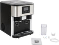 Tavolo, YIEMJS, 34 x 45,5 x 45,5 cm, 240 V, 180 W, Nero, acciaio inox, vano contenitore, 3 in 1