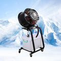 LLZJDDPLY, Ventilatori da pavimento, 50 L, 59 x 59 x 120 cm, 10 m, Bianco
