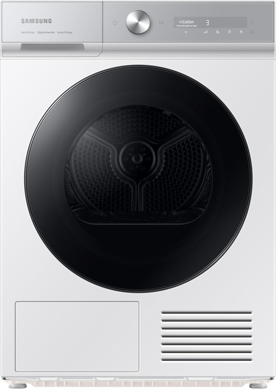 Amazon Renewed, Asciugatrice, DV90BB9445GHAH, 9 Kg, Bianco, Wi-Fi, motore inverter, pompa di calore