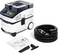 Aspirapolvere, Festool, 15 l, 3,5 m, Nero, vano contenitore