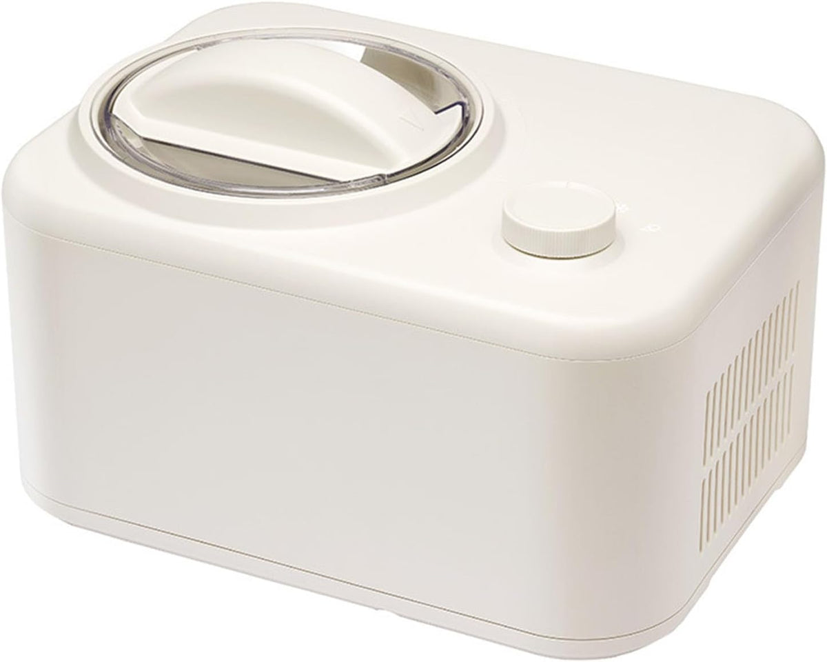 DISHENGZHEN, Gelatiera, 800 ml, 110 W, 220 V, Grigio, alluminio