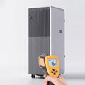ZJHHRZ, Condizionatore portatile, 12000 BTU, Bianco, telecomando, timer
