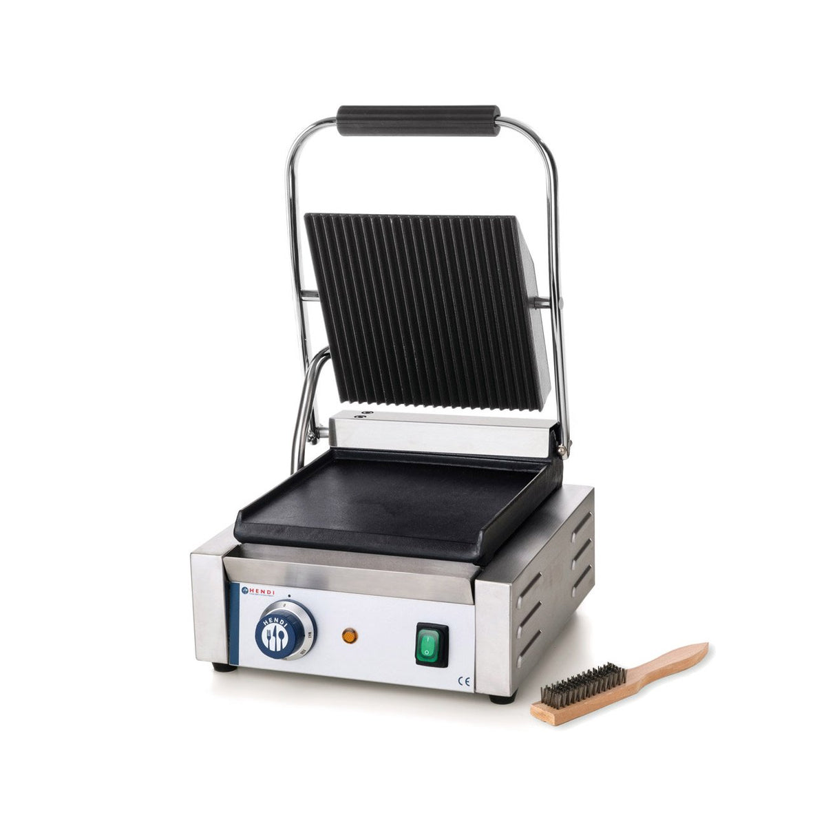 HENDI, Bistecchiere, 230 V, 1800 W, 216 mm, Argento, acciaio inox, funzione grill