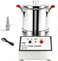 SOTIKARERY, Robot da cucina, 7 L, 1400 W, 1400 giri/min, Argento, acciaio inox