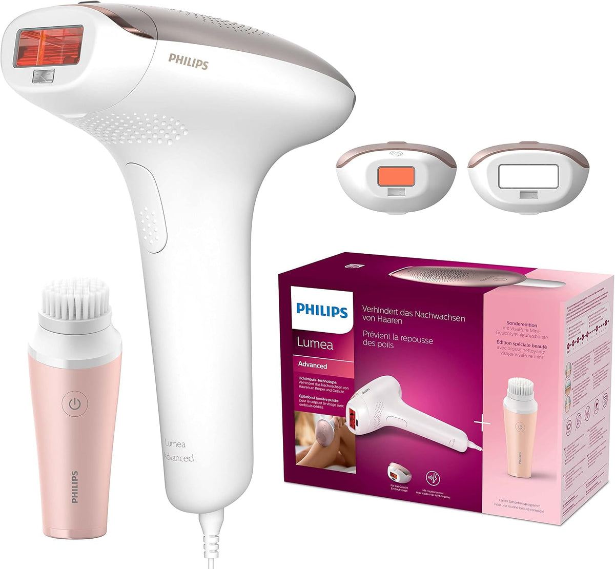 PHILIPS, Epilatori a luce pulsata, BRI922/00, Nero