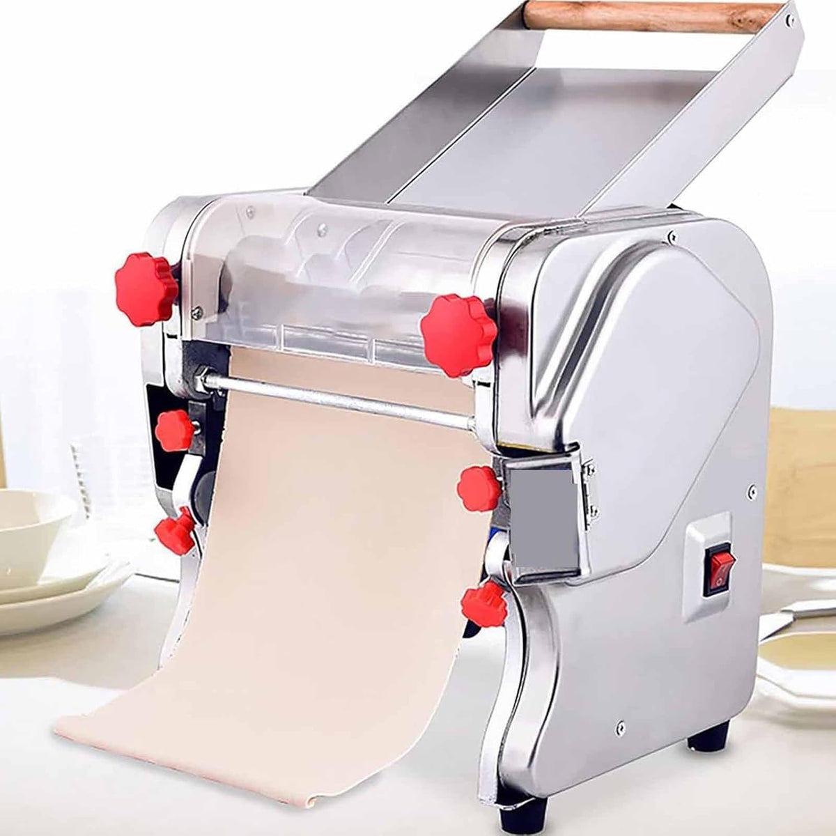Macchine per la pasta elettriche, 550 W, 4 mm, 2,5 mm, Nero, acciaio inox, 2 funzioni