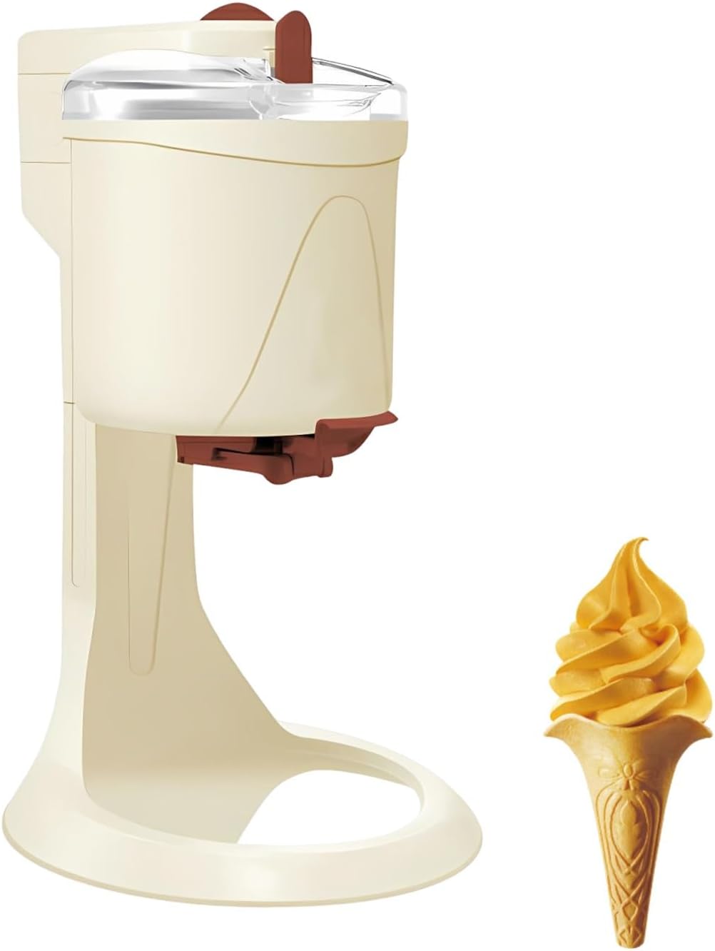 Acentesoft, Gelatiera, 1000 ml, 42,5 × 27 × 24 cm, 110 V, Grigio, alluminio