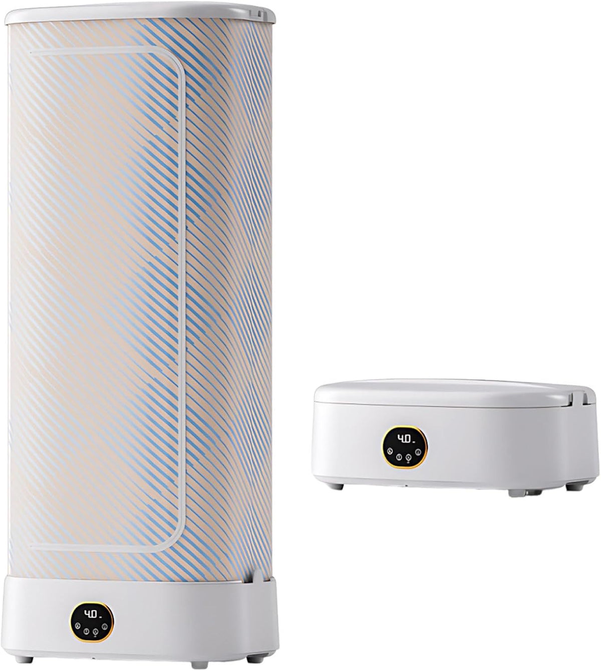 Lissontine, Asciugatrice, 525 x 375 x 1310 mm, 230 V, 1000 W, Bianco
