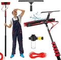 Aspiratori per finestre, 7,2 m, 55 cm, 20 m, Nero, alluminio
