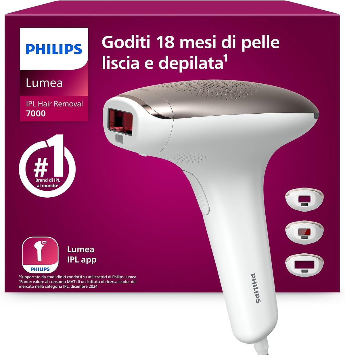 PHILIPS, Epilatori, SC1999/00, Nero