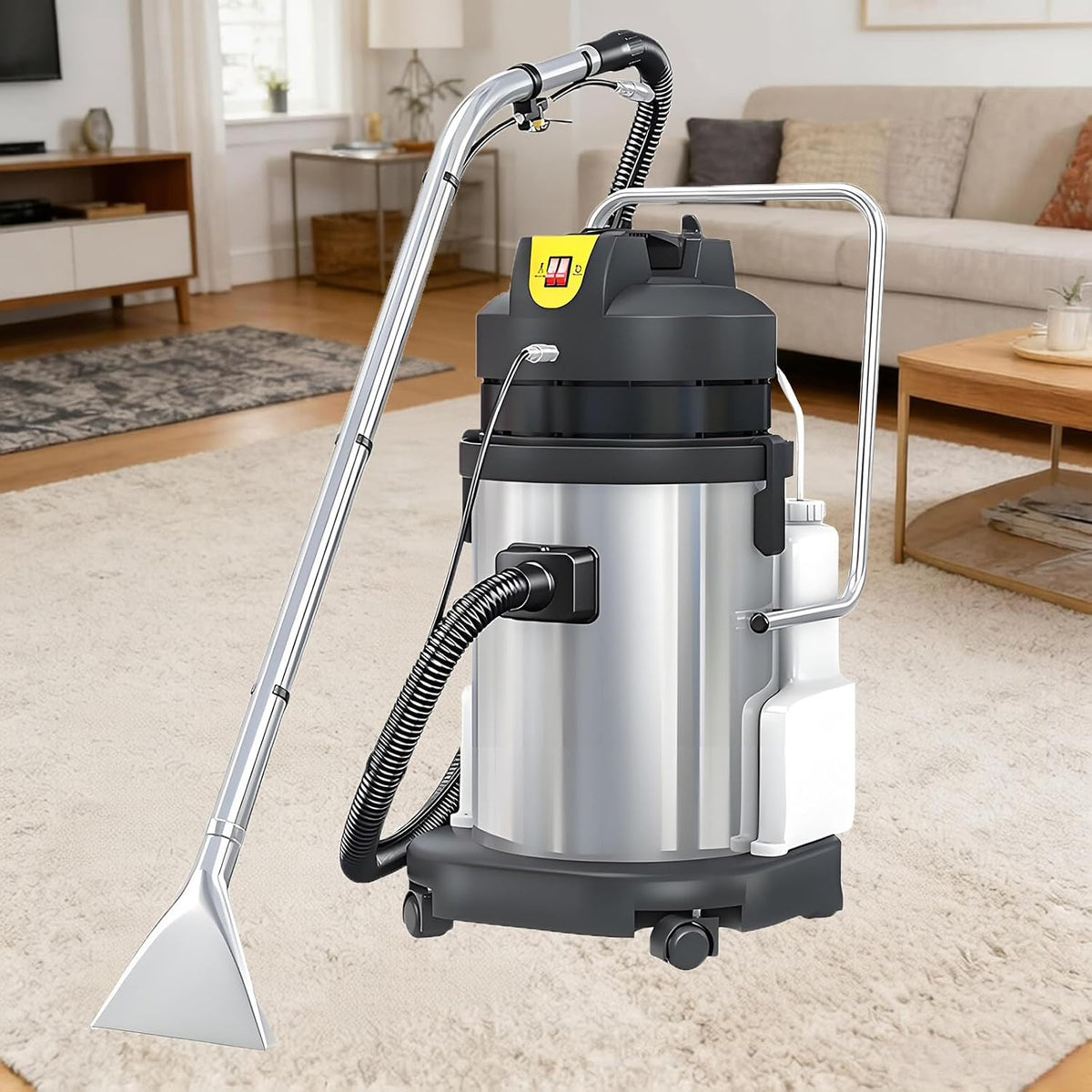 Aspirapolvere, EpyGnom, 30 L, 1034 W, 220 V, Nero, acciaio inox, 2 in 1