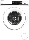 Sharp, Lavatrice, ES-NFA8121WD, 8 kg, 20°C, Bianco, illuminazione LED, timer