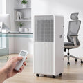 DAEFAG, Condizionatore portatile, 12000 BTU, 3 Pollici, 16°C, Bianco, telecomando, timer, spegnimento automatico