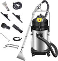 Naturalpowev, Lavatappeti, 10 L, 1100 W, 11 m, Nero, acciaio inox, vano contenitore